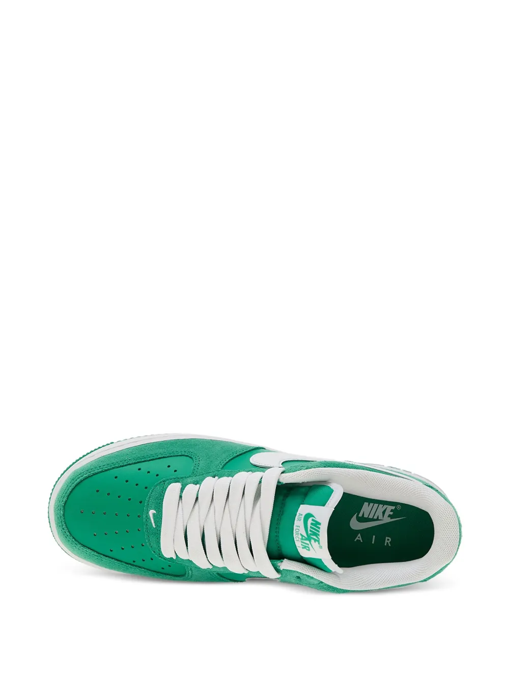 Nike suede leather trainers Groen