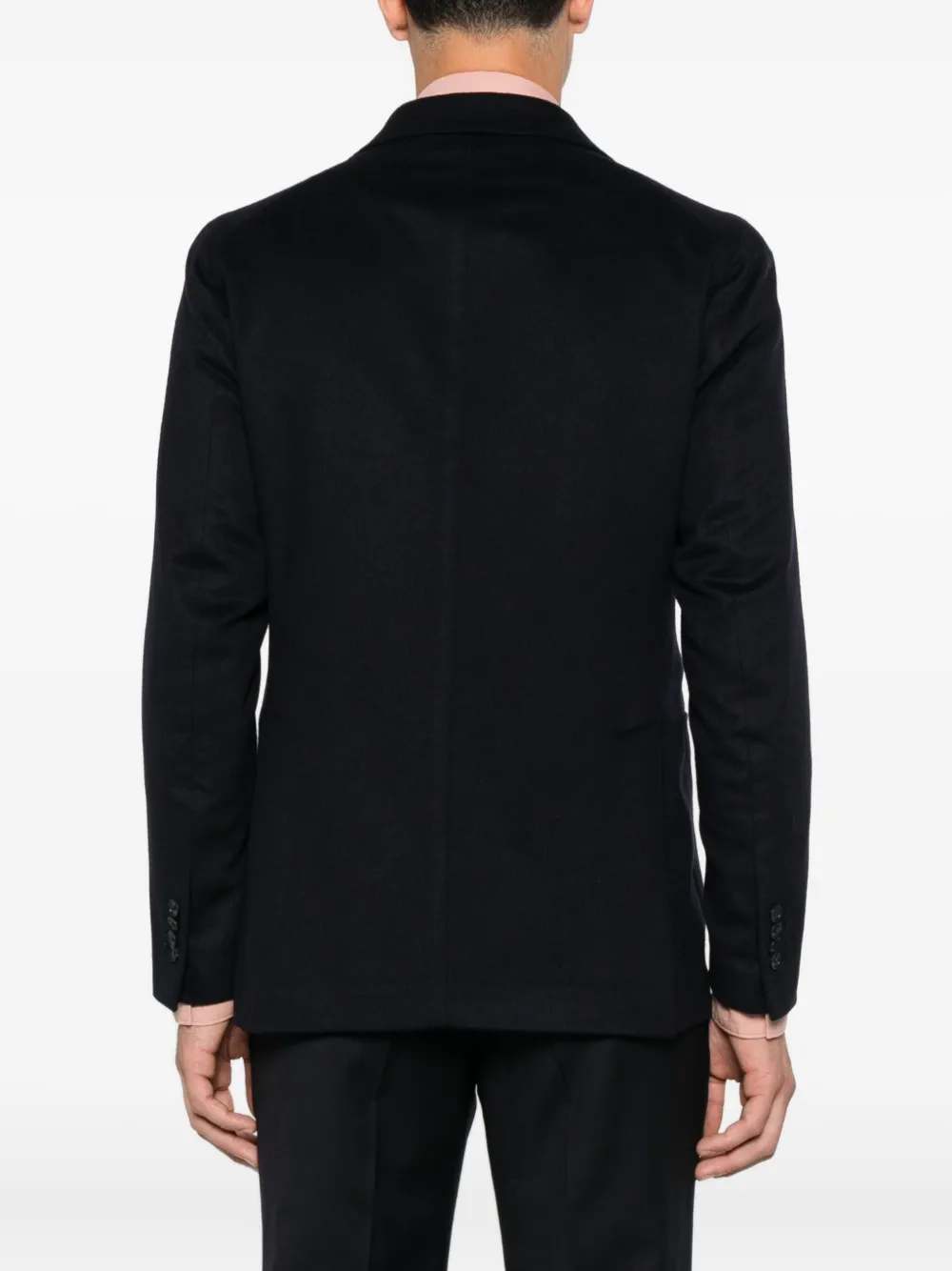 Tagliatore Blazer met dubbele rij knopen en zak Blauw