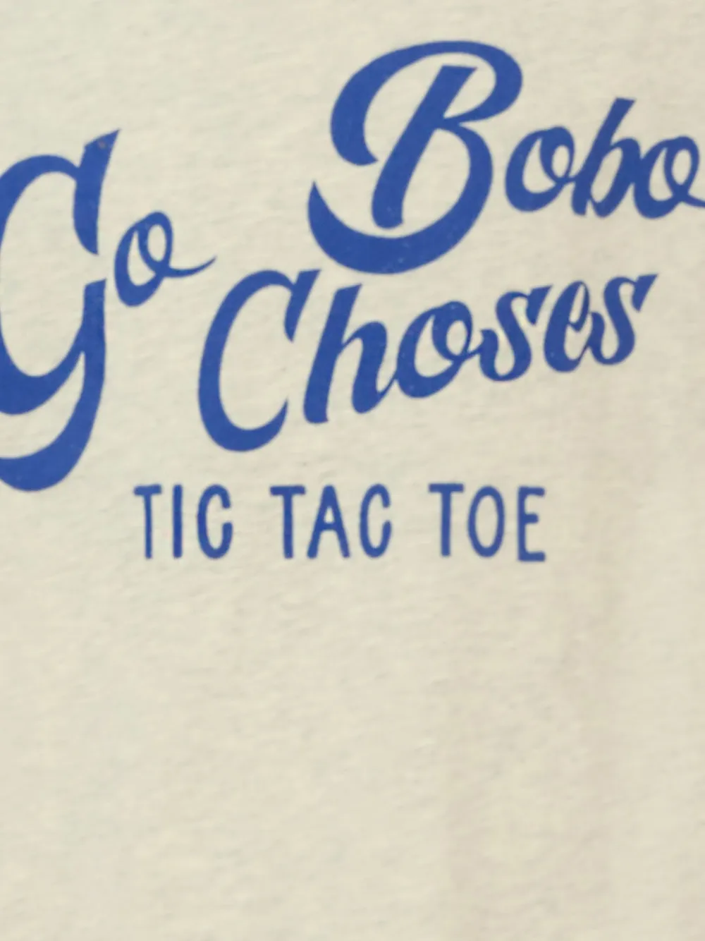 Bobo Choses T-shirt met grafische print en raglan mouwen Beige