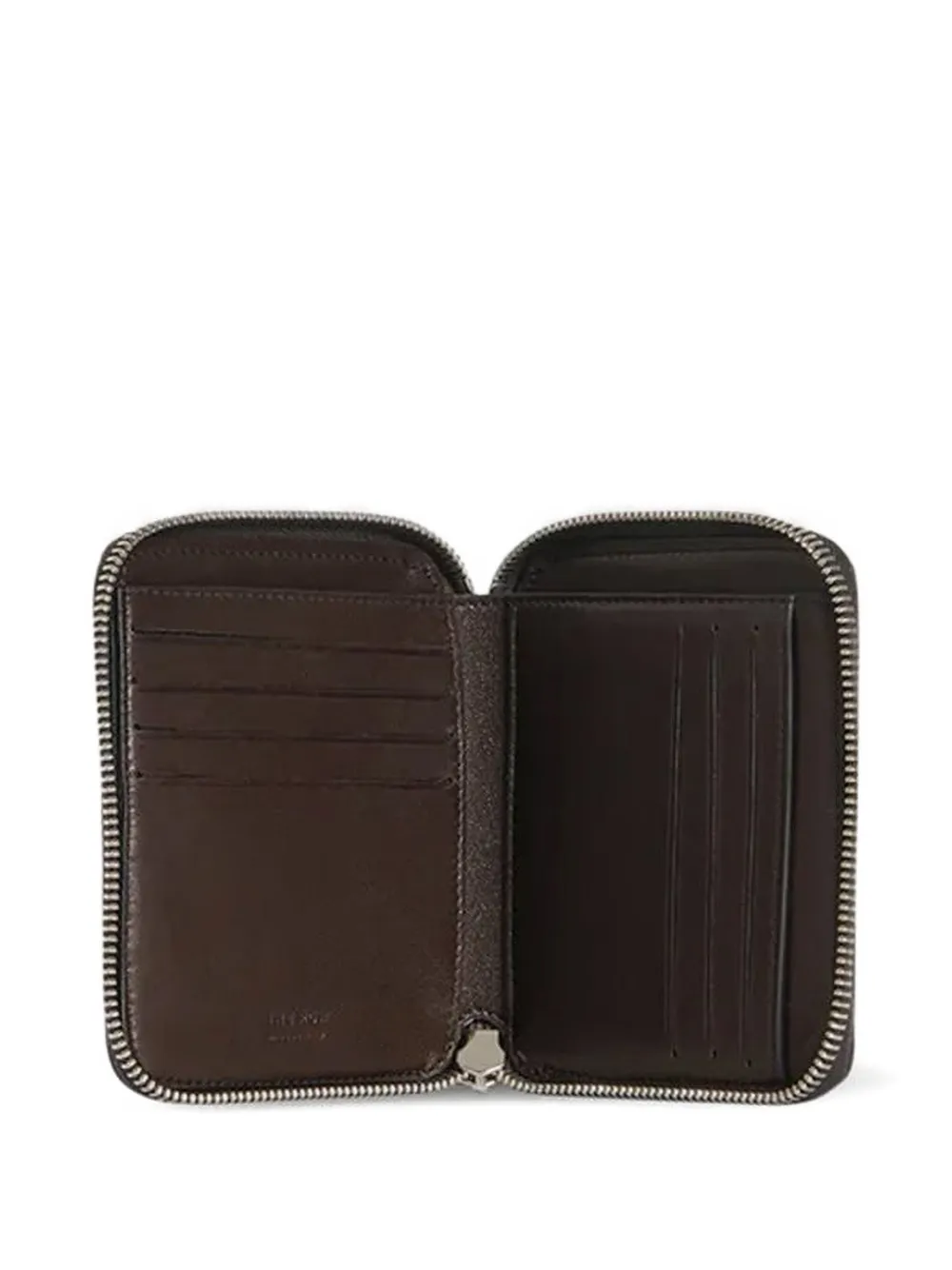 The Row Leather Zip-fastening Cardholder In Brown
