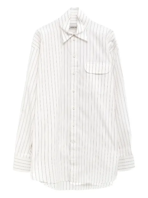 Phoebe Philo pinstripe pocket shirt