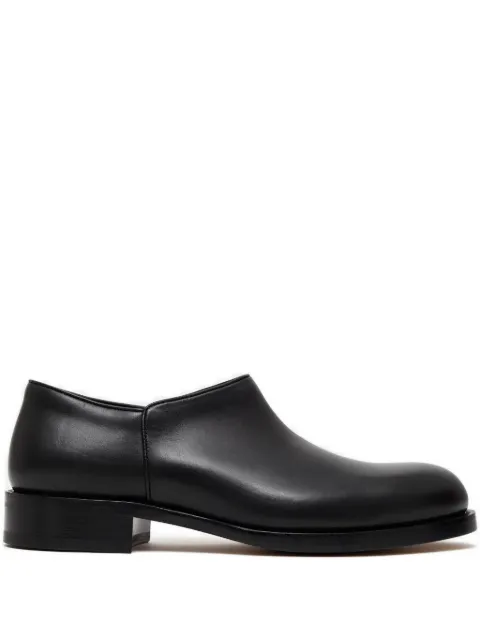 The Row Nobilis block-heel loafers