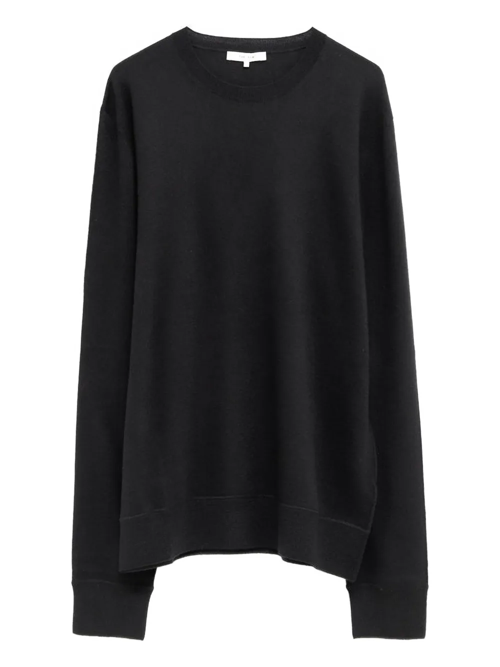 The Row round-neck cashmere sweater | Black | Image 1