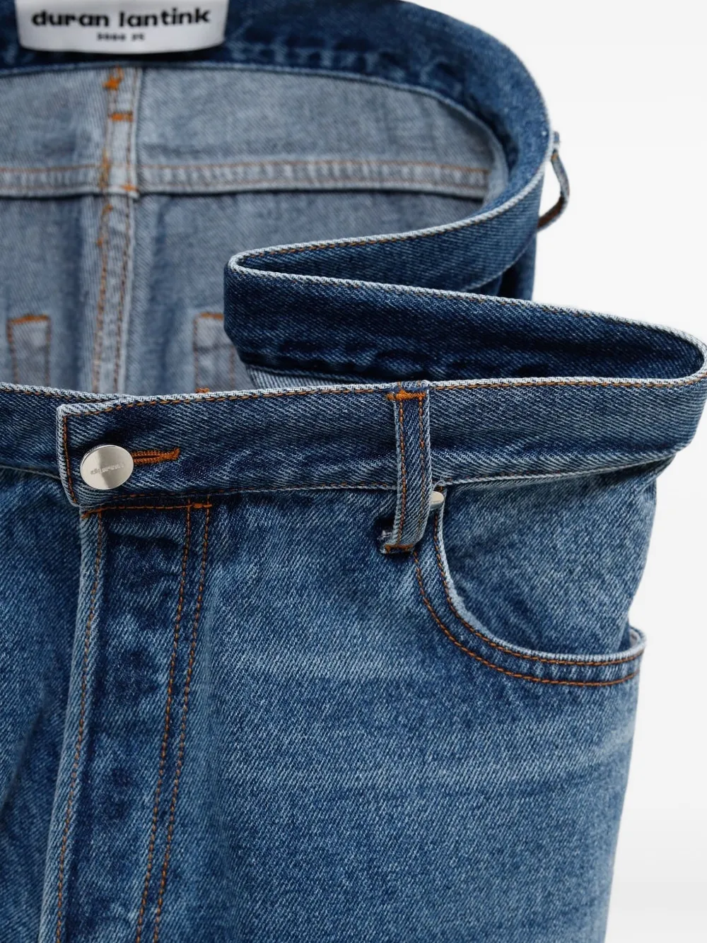 Duran Lantink faded jeans - Blauw
