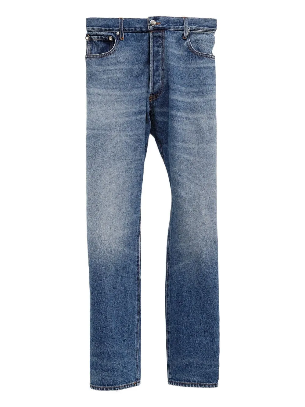 Duran Lantink faded jeans - Blu