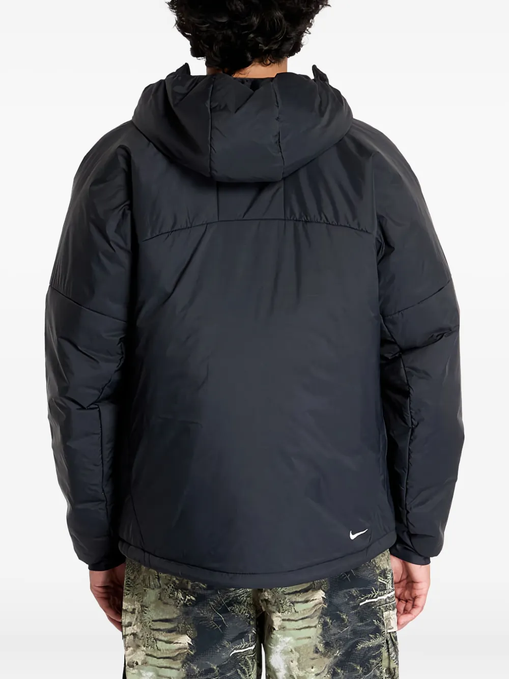 Nike Rope de Dope jack met capuchon en rits Zwart