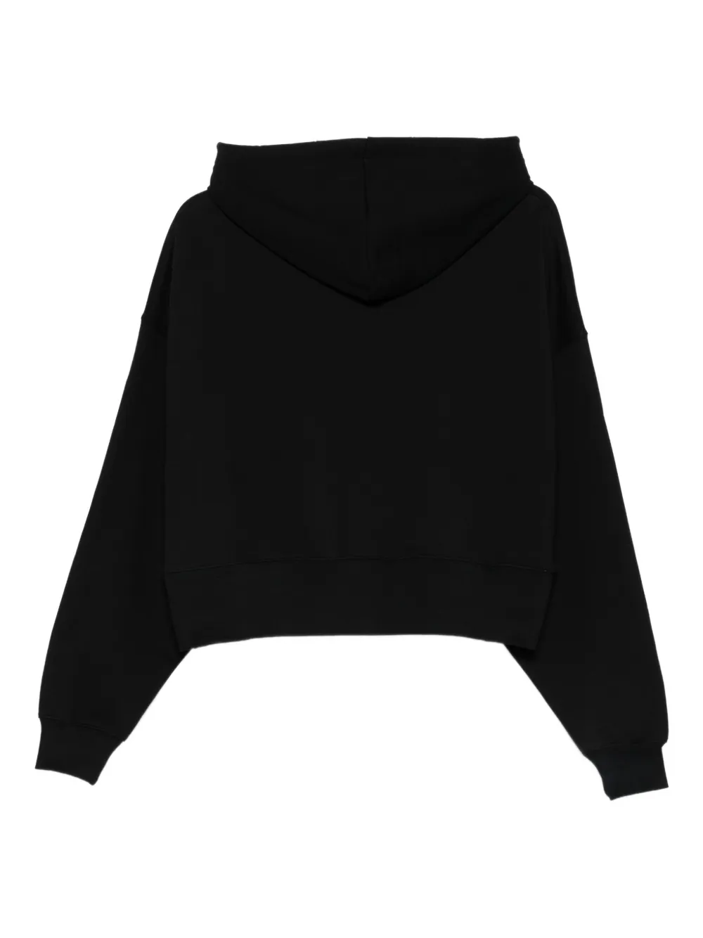 MSGM Top met capuchon en logodetail Zwart