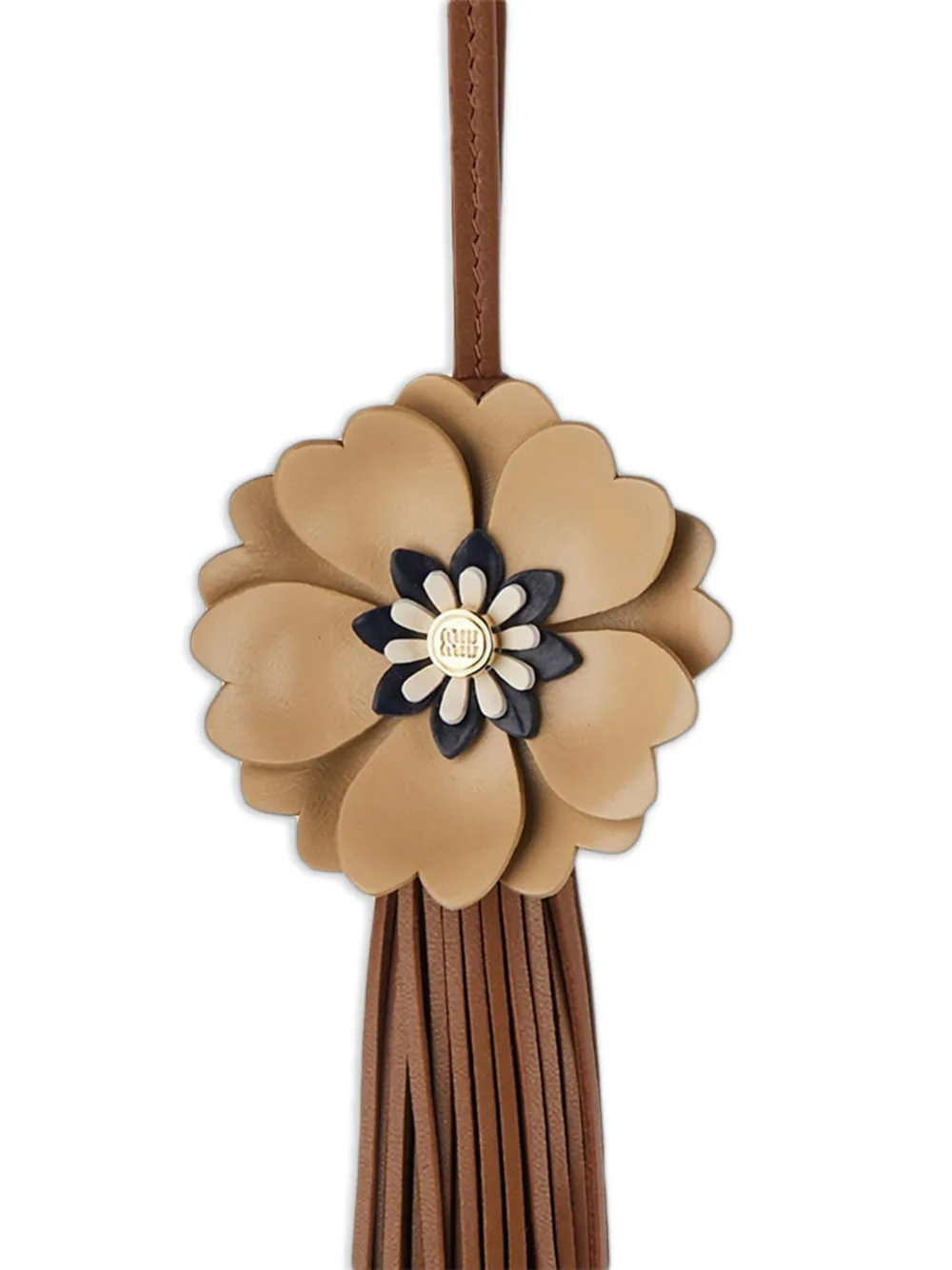 Miu Miu Taschenanhänger mit Blumenverzierung | Image 2