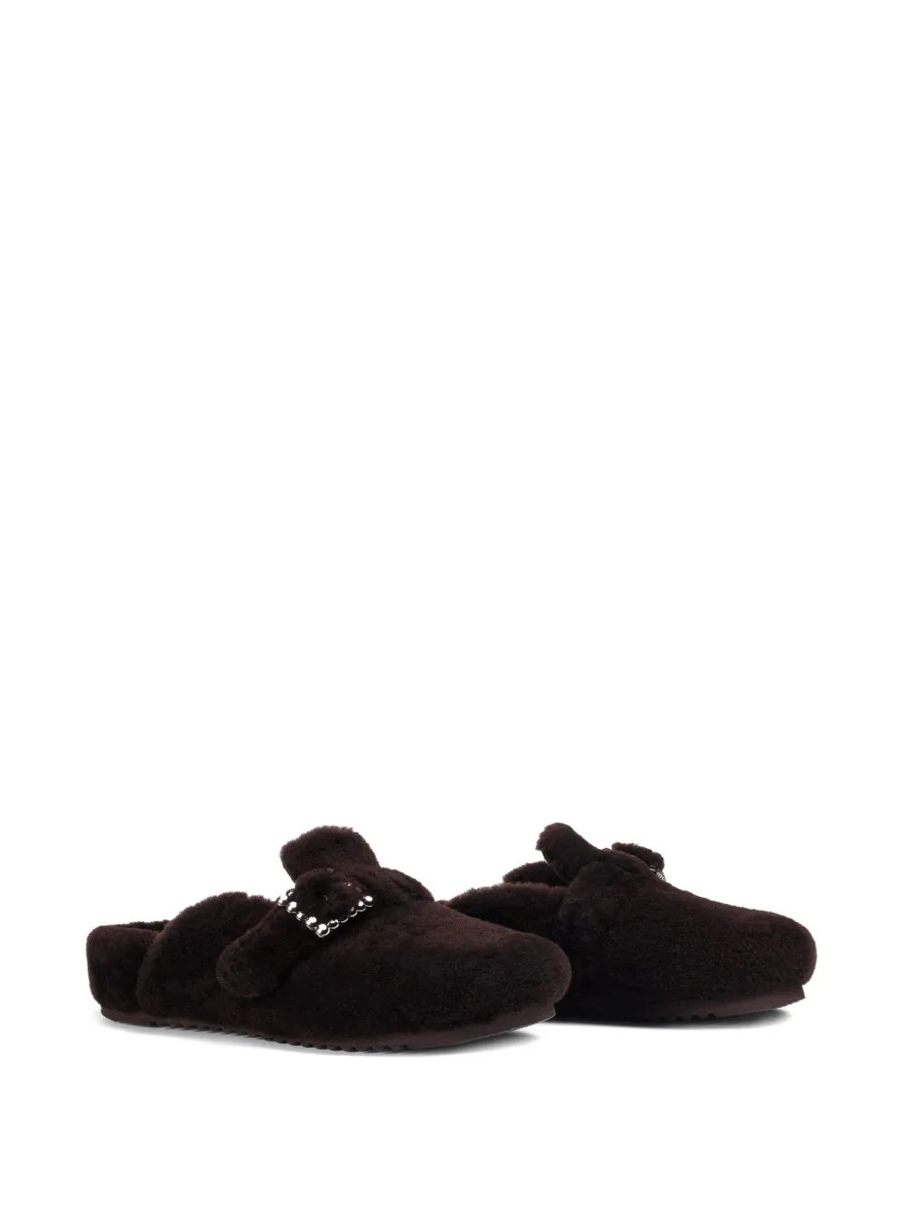 Le Silla buckle-embellishment flat mules | Flat Mules | Image 2