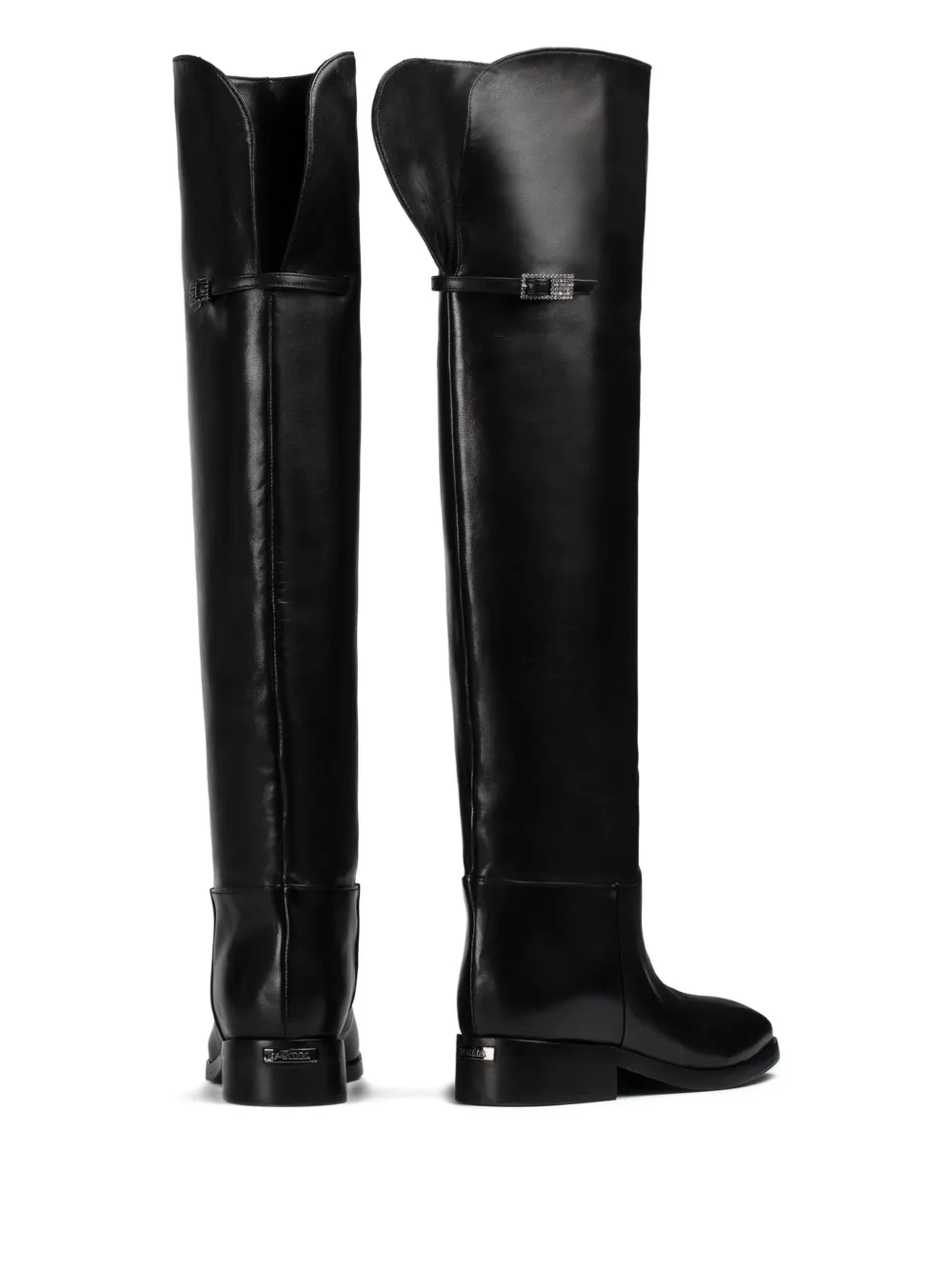 Le Silla buckle-detail boots Black