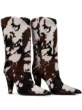 Le Silla 110mm Tess boots - White