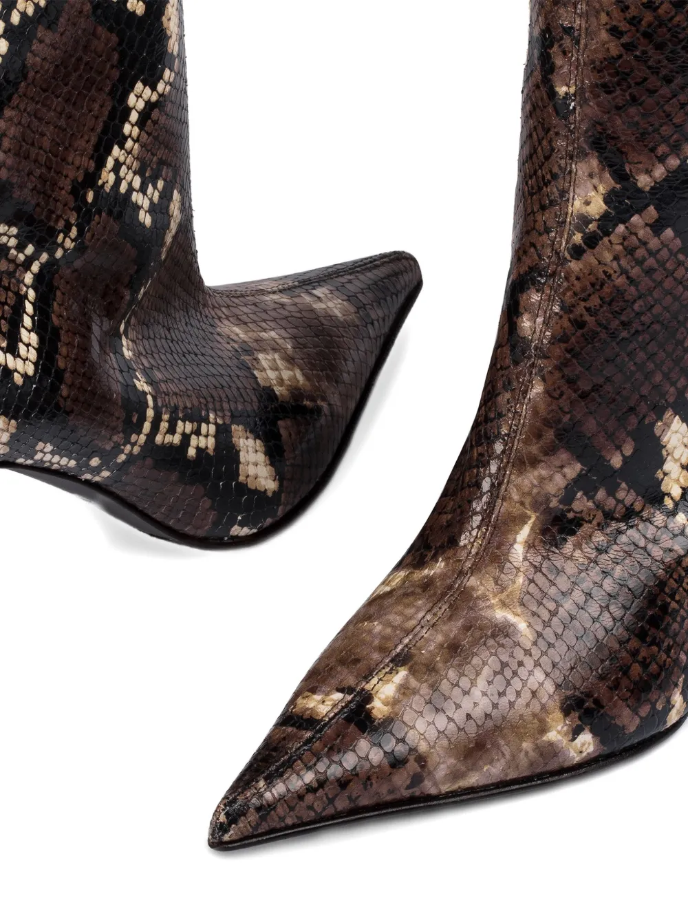 Le Silla 100mm Bella boots Brown