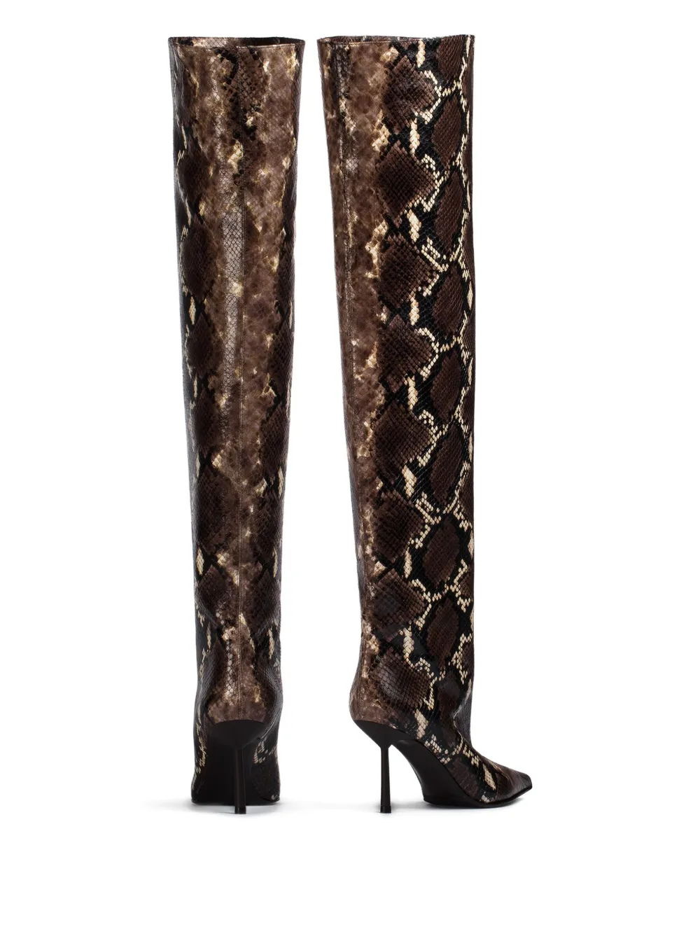 Le Silla 100mm Bella boots Brown