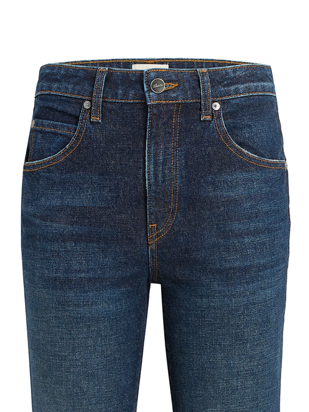 KHAITE High waist jeans - Blauw