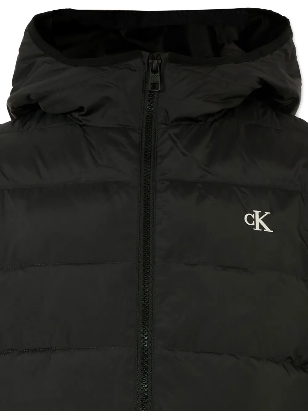 Calvin Klein Kids Gewatteerd jack Zwart