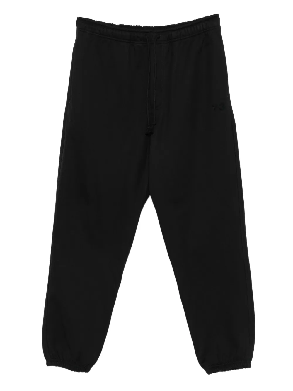 Y-3 elasticated-cuff track pants Zwart