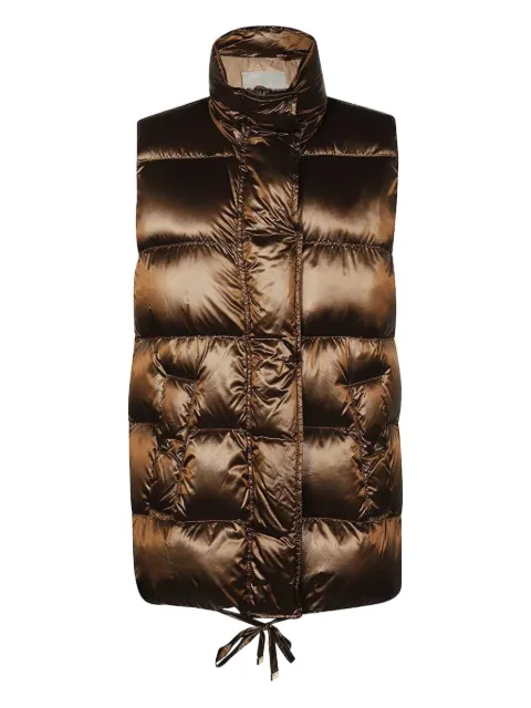 Max Mara quilted gilet 