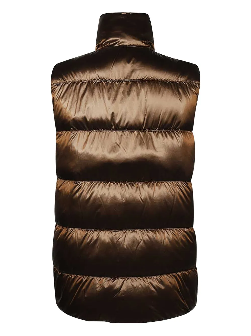 Max Mara quilted gilet Bruin