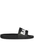 BALR. logo-print slides - Black
