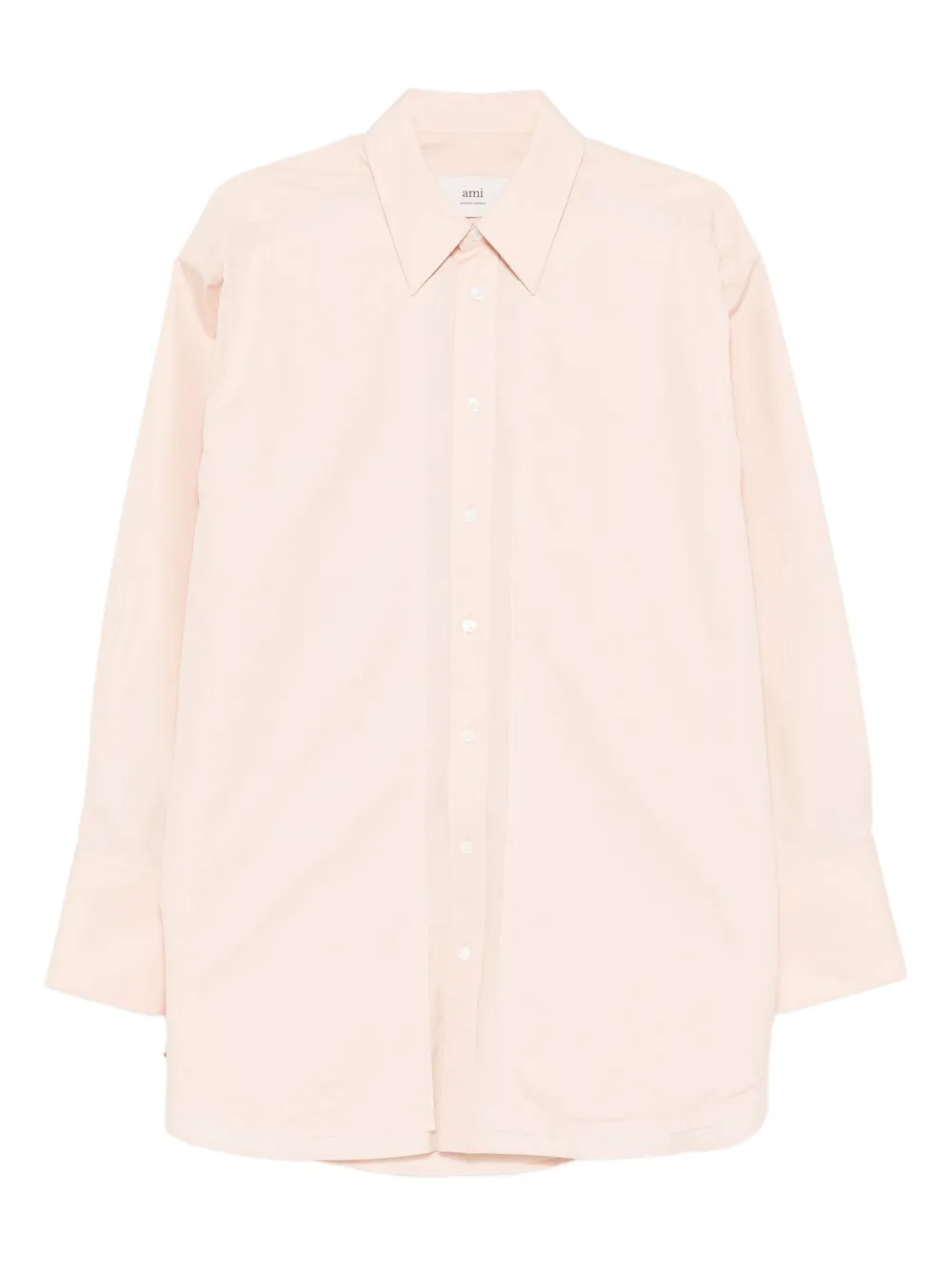 AMI Paris Button-up shirt met lange mouwen Roze