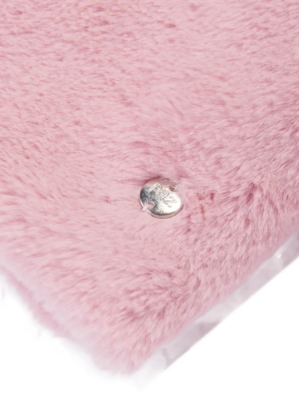 Paz Rodriguez faux-fur collar coat Roze