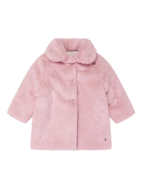 Paz Rodriguez faux-fur collar coat