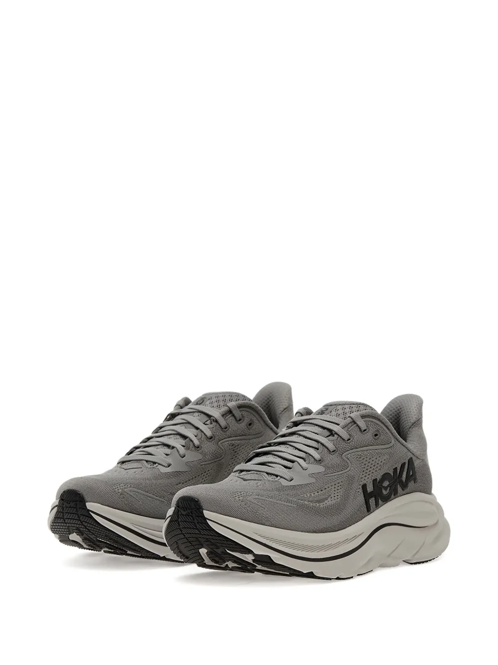HOKA Clifton 10 low-top sneakers Grey