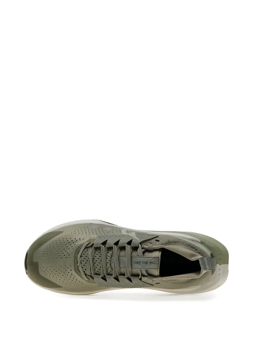 Nike x Vibram Zegama 2 geperforeerde low-top sneakers Groen