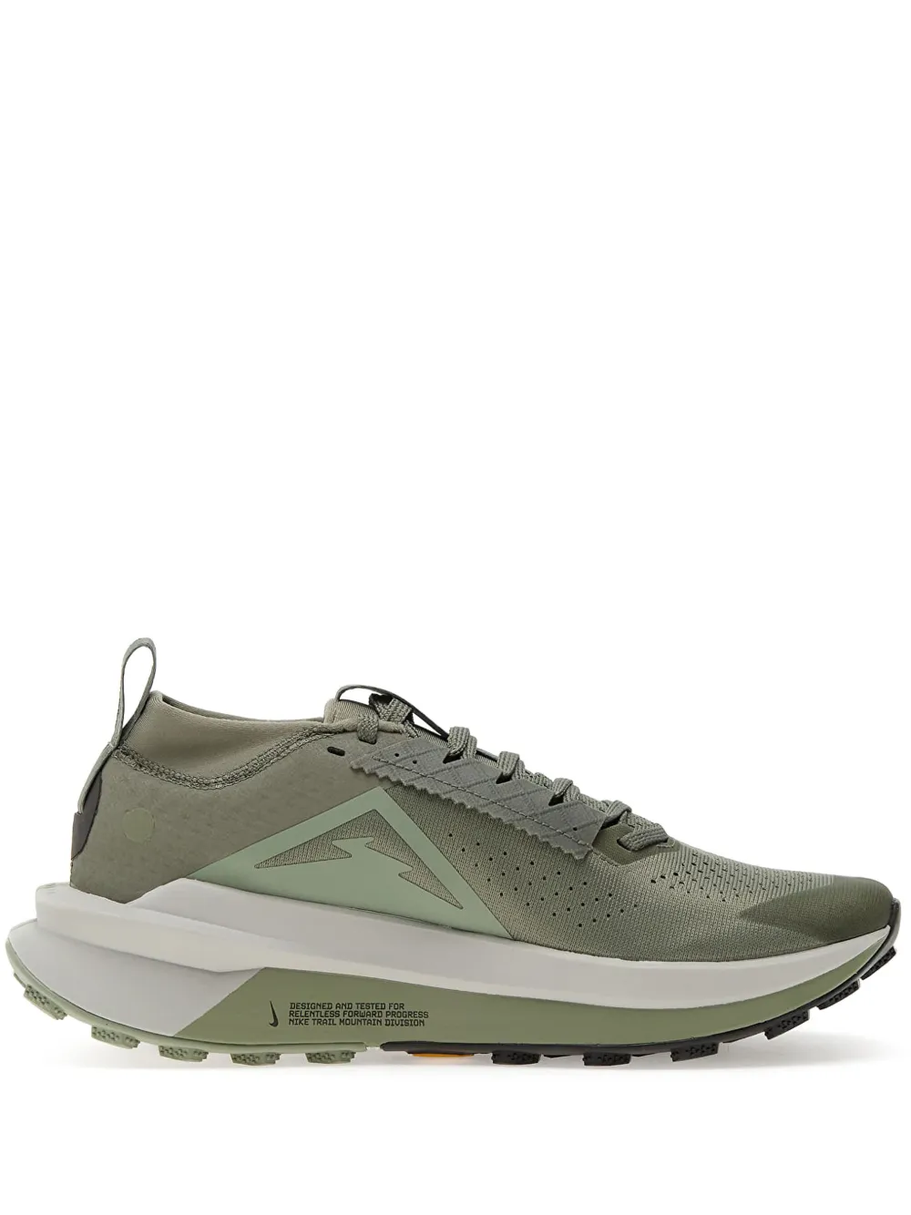 Nike x Vibram Zegama 2 perforated low-top sneakers Green