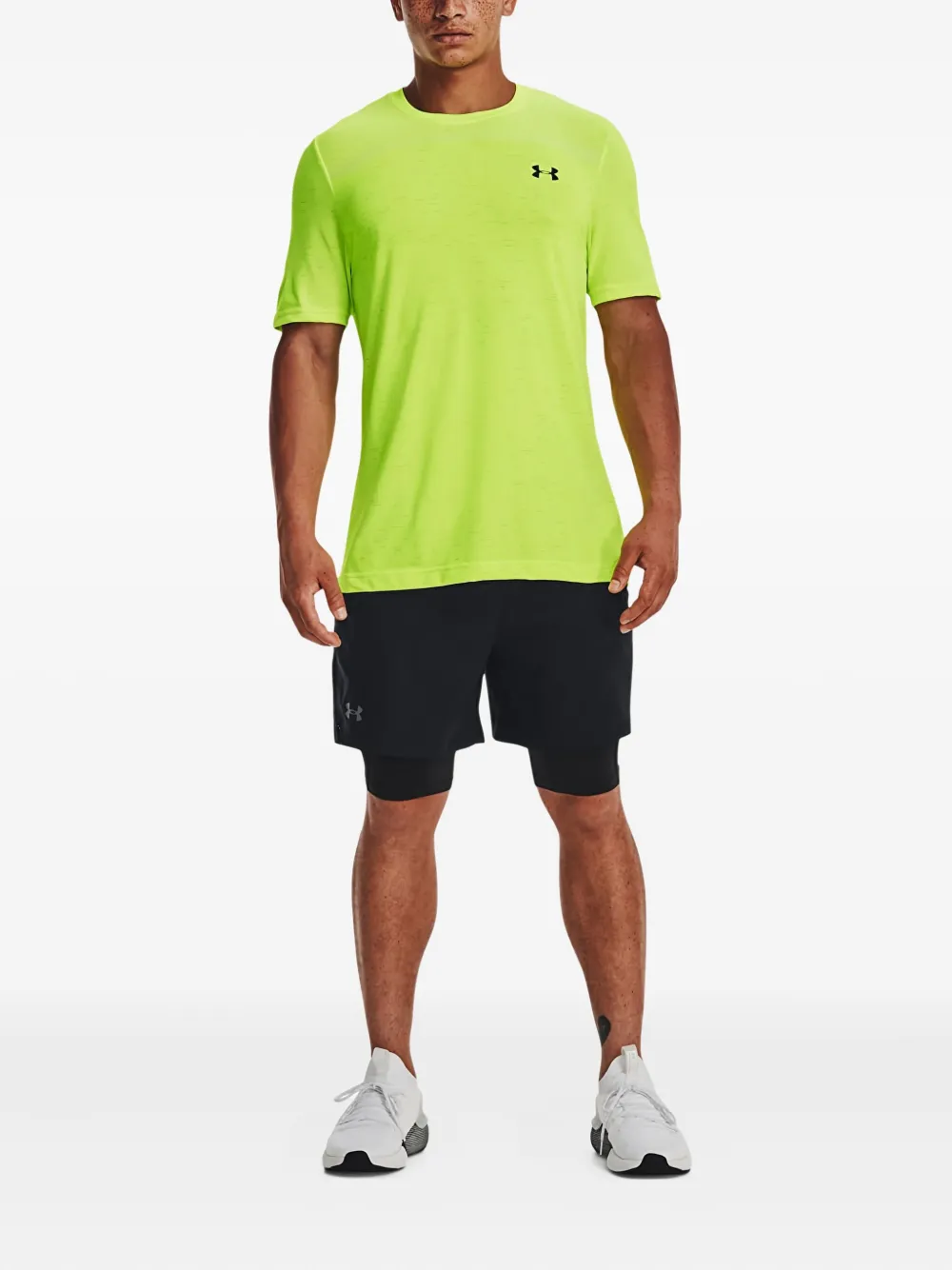 Under Armour Hardloopshorts met elastische tailleband - Zwart