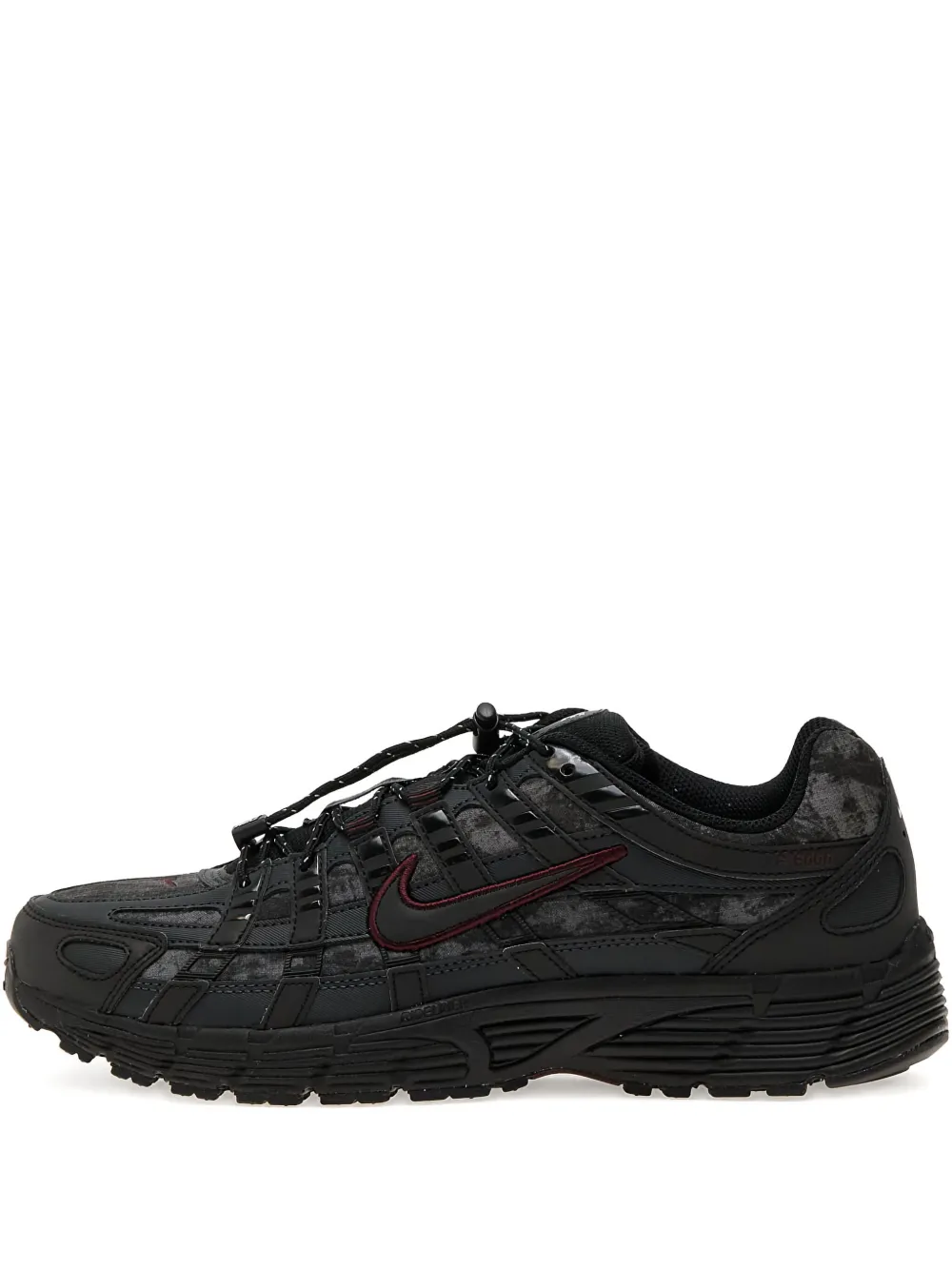 Nike P-6000 Lace-up Low-top Sneakers In Black