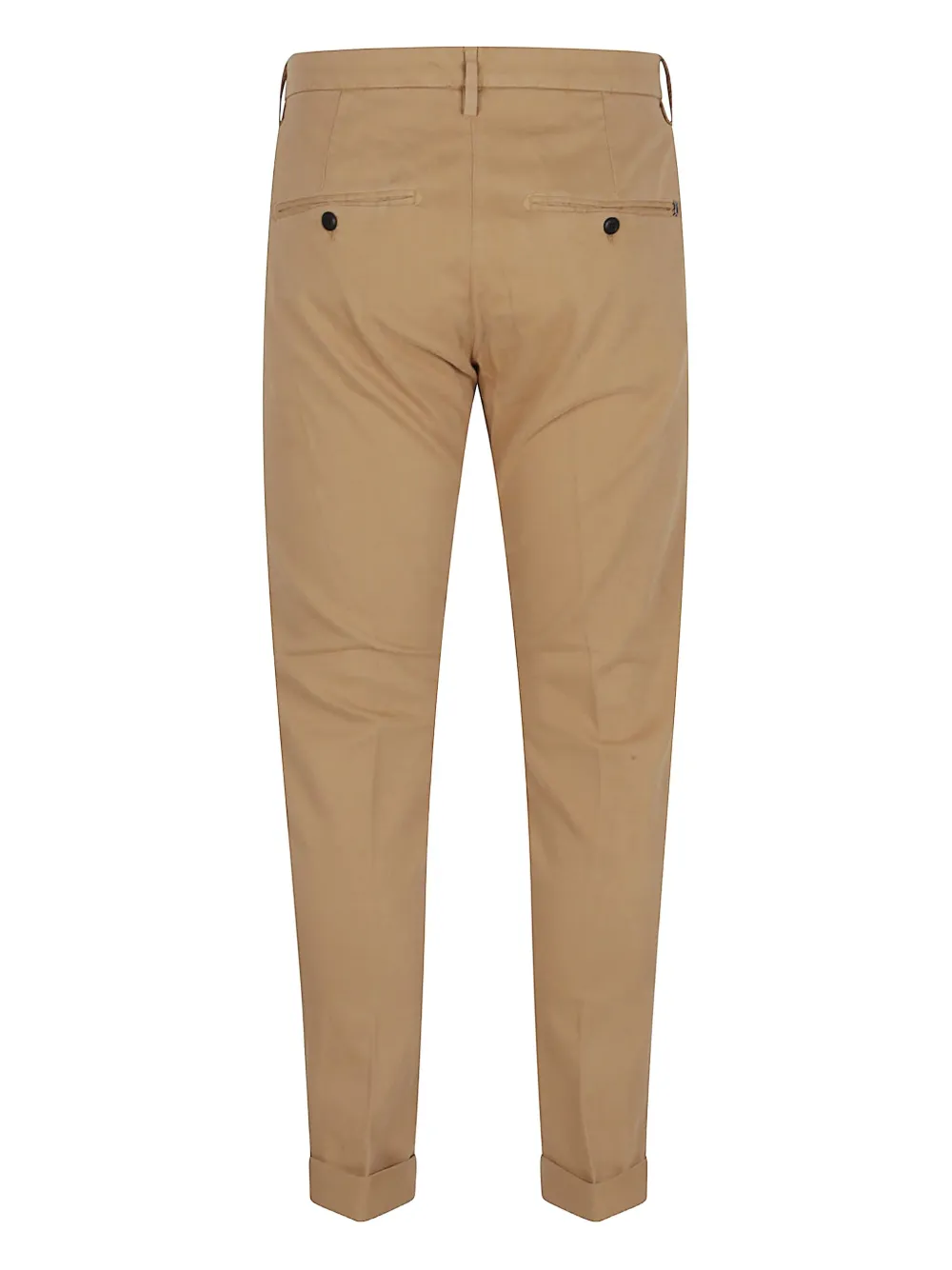DONDUP cotton trousers - Bruin