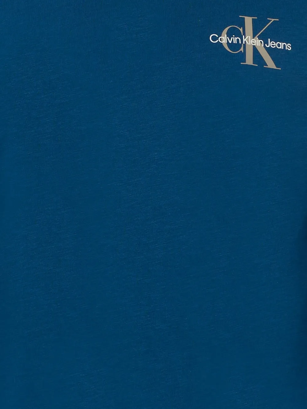 Calvin Klein Kids Sweater verfraaid met logo Blauw
