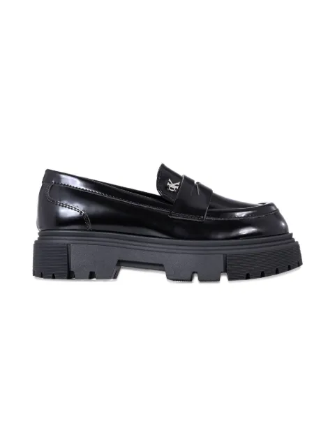 Calvin Klein Kids loafers med metallisk film