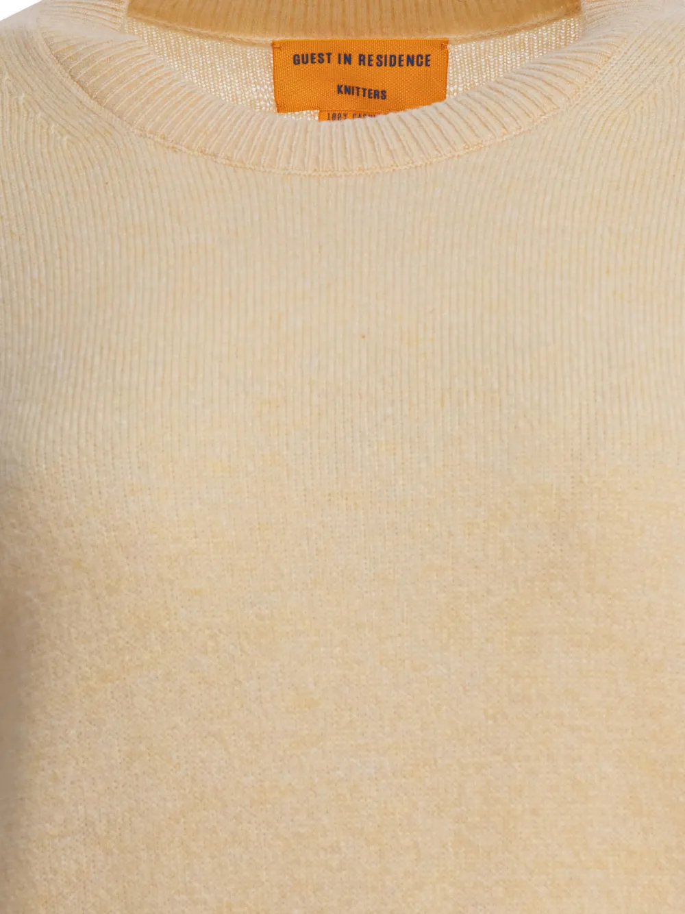 Guest In Residence cashmere T-shirt - Beige