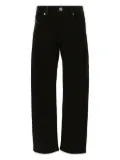 Diesel Kids five-pocket back-patch trousers - Black