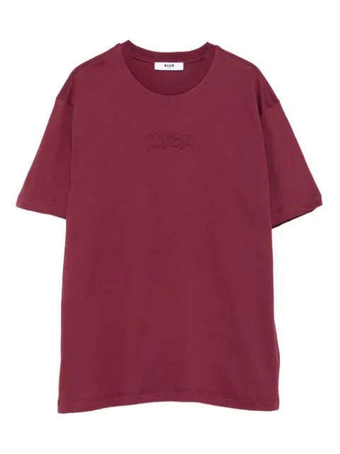 MSGM Kids logo-embossed T-shirt