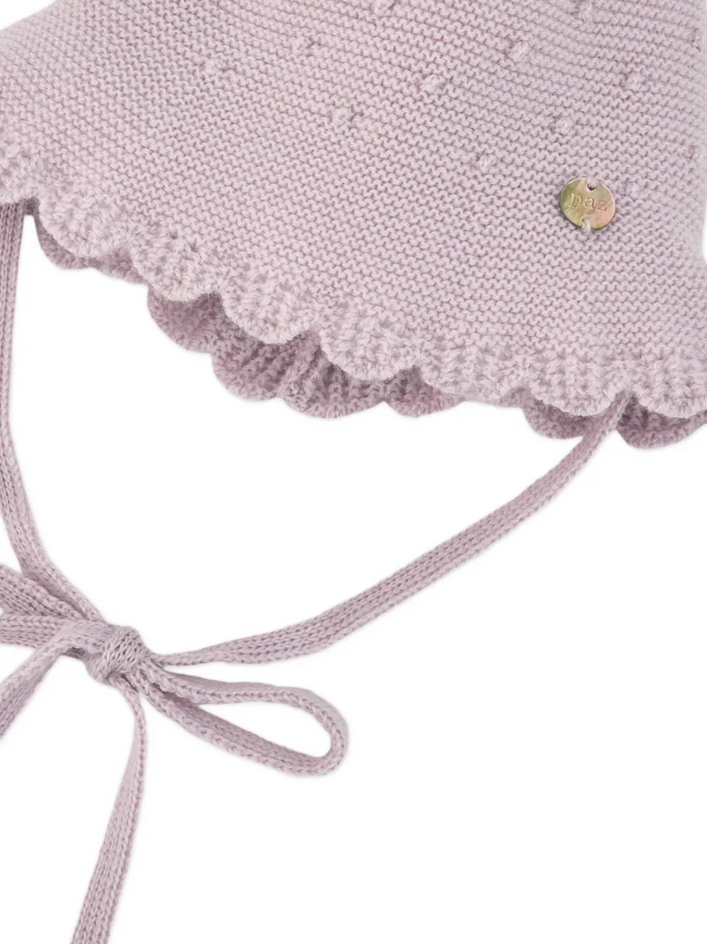 Paz Rodriguez scalloped-edge hat Roze