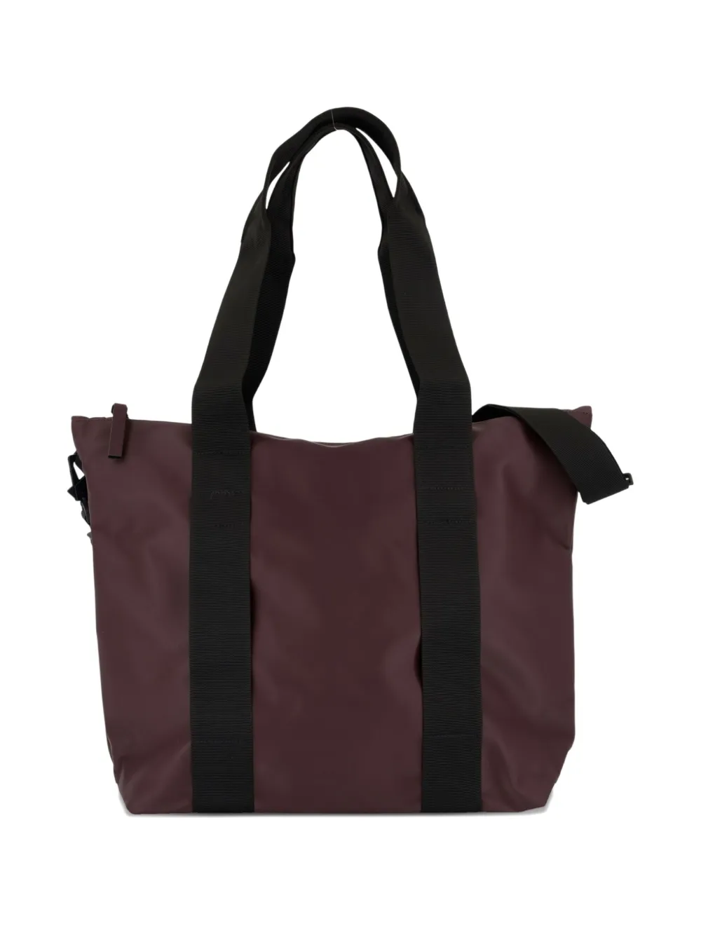 Rains Mini Double Top Handle Tote Bag In Red