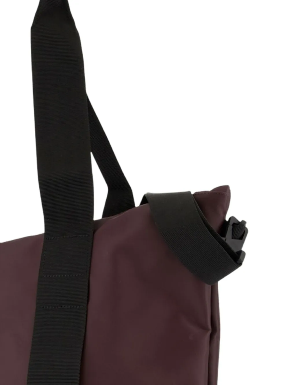 Rains Mini Double Top Handle Tote Bag In Red