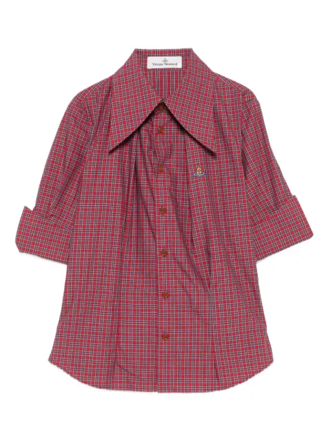 Vivienne Westwood checked cotton shirt