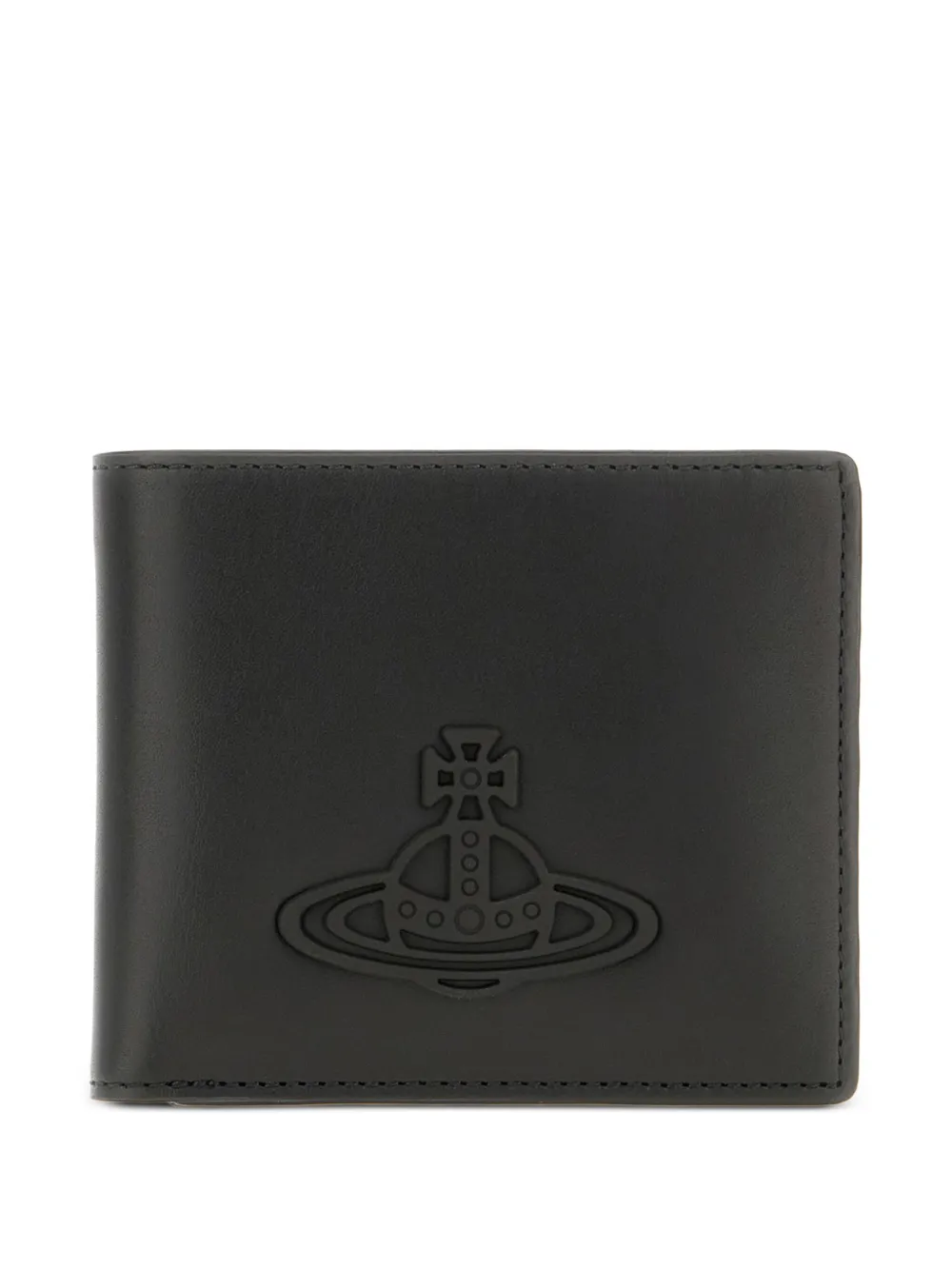 Vivienne Westwood Orb-embossed leather wallet | Black | Image 1