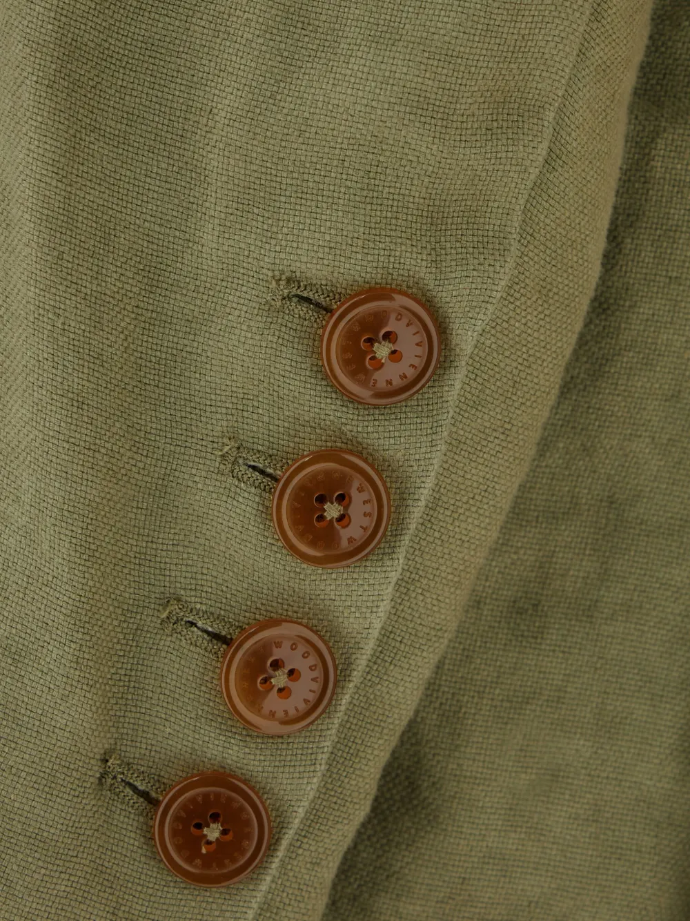 Vivienne Westwood Blazer met knopen Groen