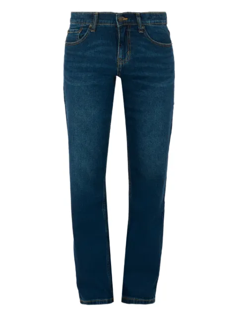 Levi's Kids five-pocket back-patch jeans