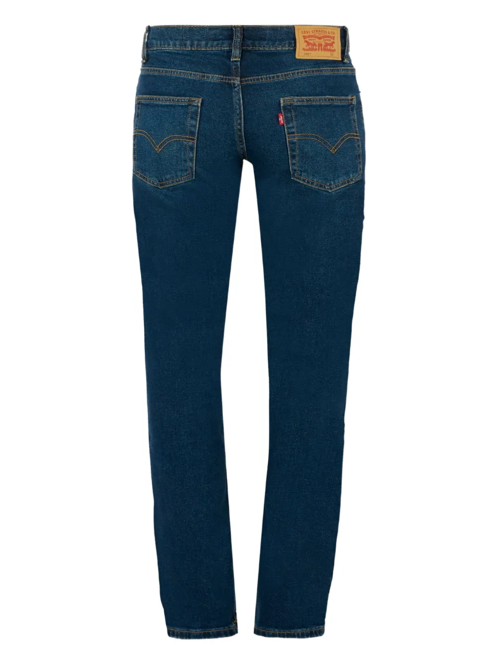 Levi's Kids Jeans met vijf zakken en patch Blauw