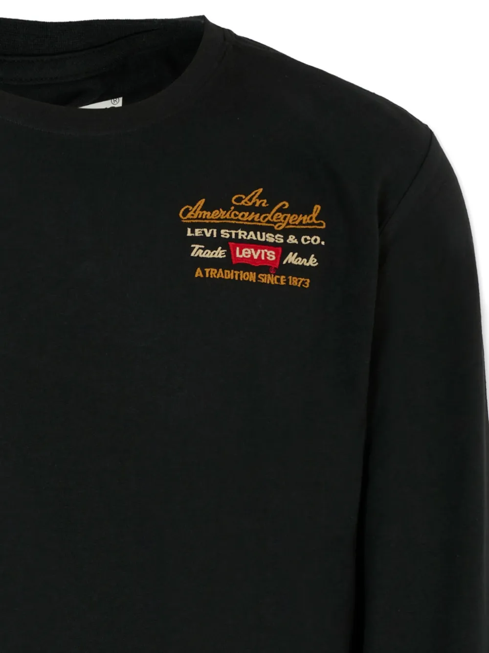 Levi's Kids Sweater met geborduurd logo Zwart