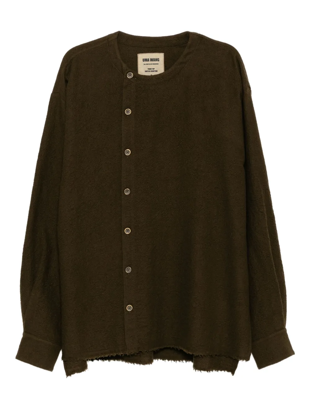 Uma Wang Wollen vest Bruin