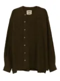Uma Wang wool cardigan - Brown