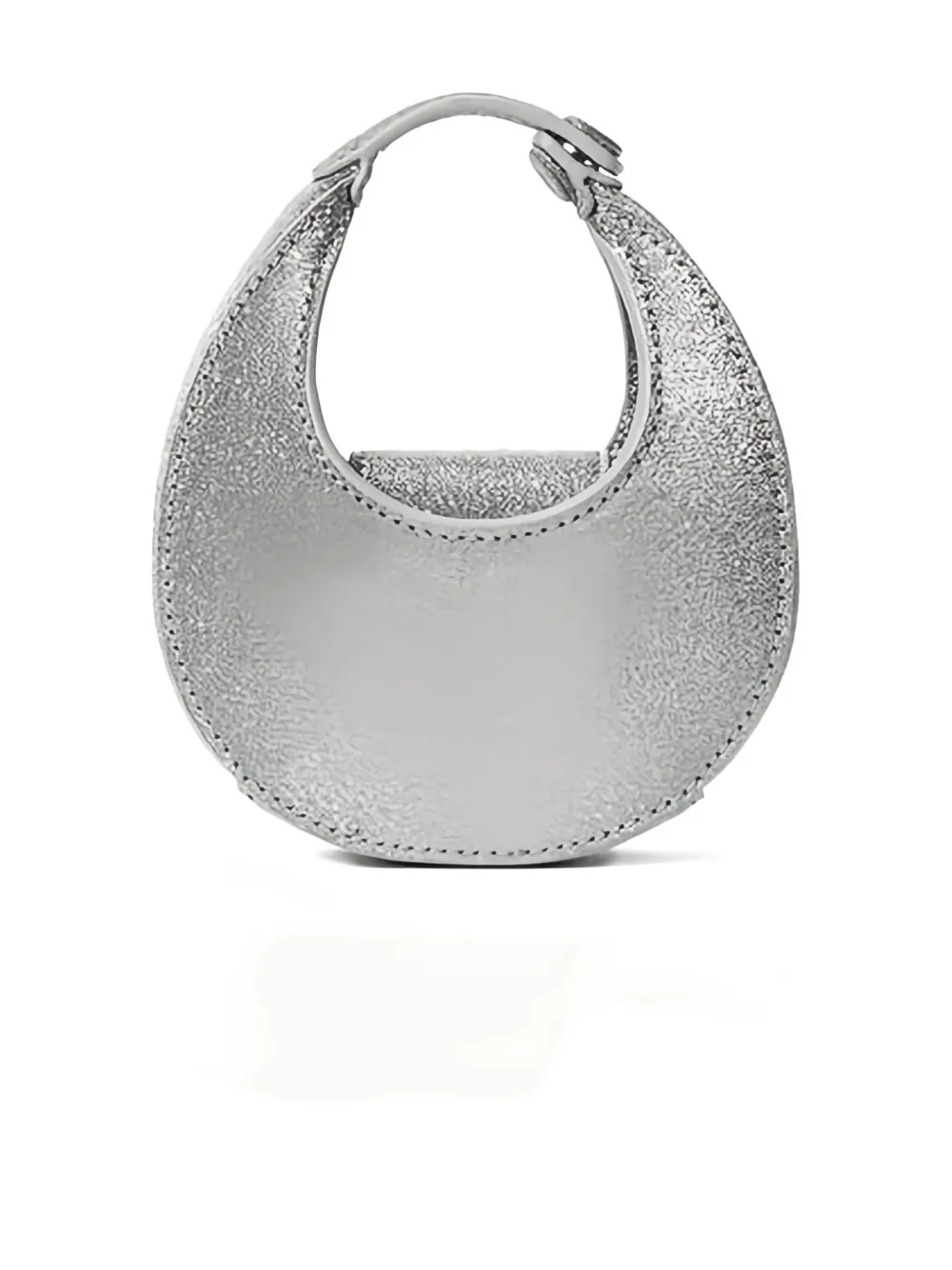 Staud Curved-shape Tote Bag In Gray