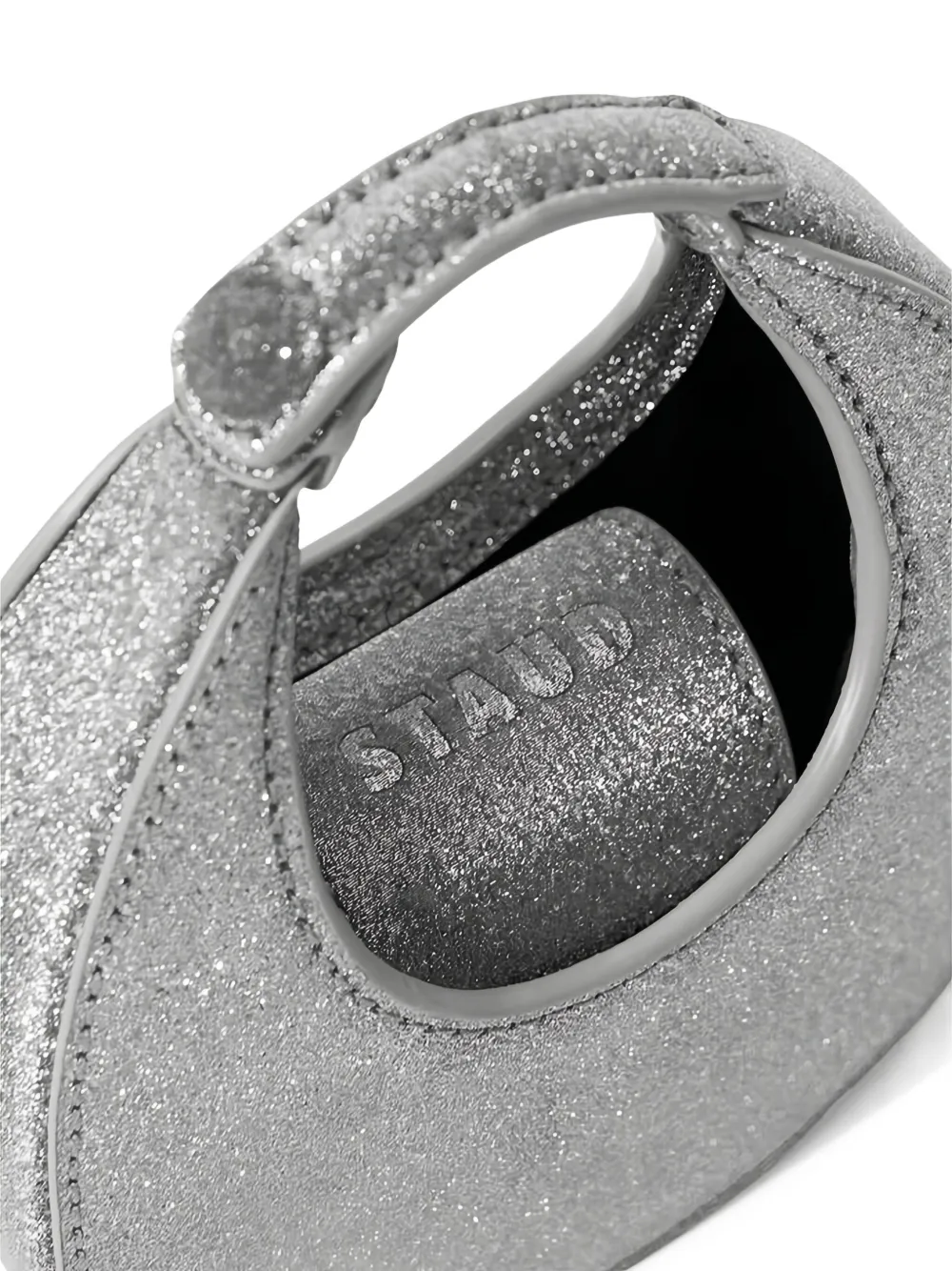 STAUD Gewelfde shopper Grijs